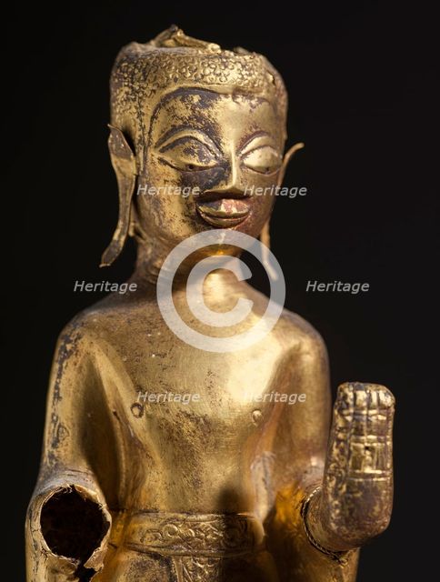 Buddha Shakyamuni (image 2 of 3), 17th century. Creator: Unknown.