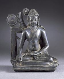 Buddha Shakyamuni or the Jina Buddha Akshobhya, 9th-10th century. Creator: Unknown