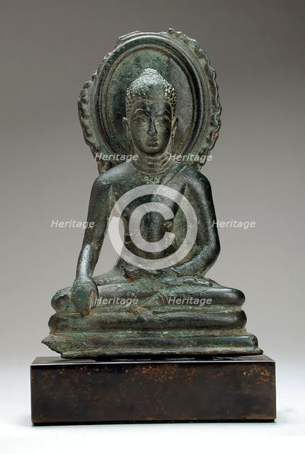 Buddha Shakyamuni or the Jina Buddha Akshobhya, 9th century. Creator: Unknown.