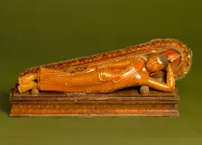 Buddha Shakyamuni Reclining, 18th century. Creator: Unknown