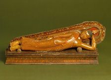 Buddha Shakyamuni Reclining, 18th century. Creator: Unknown