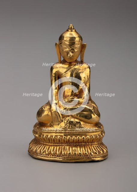 Buddha Triumphing over Mara (Maravijaya), 18th/19th century. Creator: Unknown.