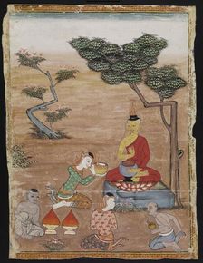 Buddha Worship, 19th Century. Creator: Unknown