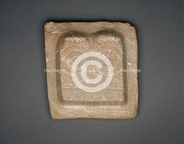 Buddha's Footprints (Buddhapada), c. 2nd/3rd century. Creator: Unknown.