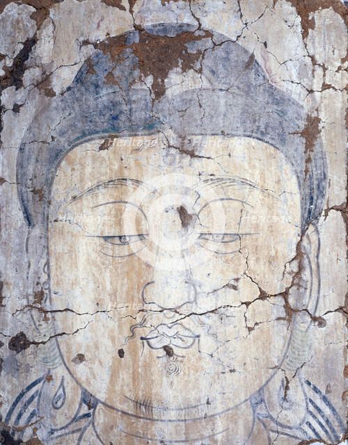 Buddha's head, between 1368 and 1644. Creator: Unknown.