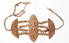 Buddhist ceremonial bracelet, 1800s. Creator: Unknown