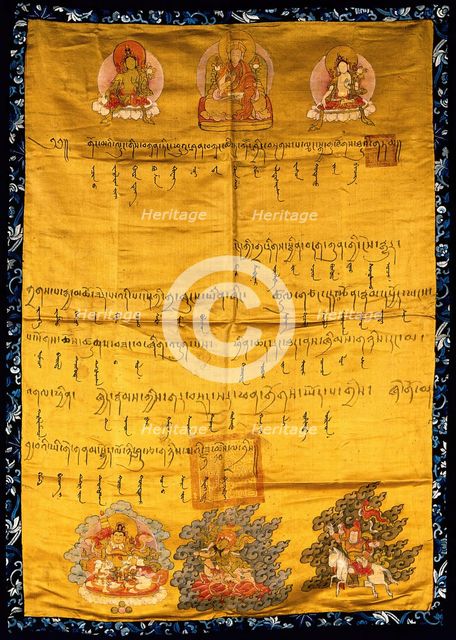 Buddhist deities. Creator: Unknown.