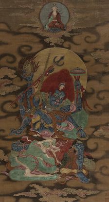Buddhist deity, between 1644 and 1911. Creator: Unknown