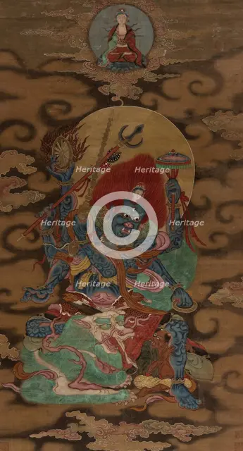 Buddhist deity, between 1644 and 1911. Creator: Unknown.