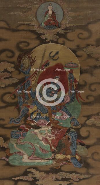 Buddhist deity, between 1644 and 1911. Creator: Unknown.