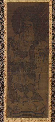 Buddhist deity: Fudo Myo o, Kamakura period, 1308-1388. Creator: Ryushu Shutaku