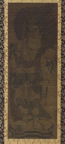 Buddhist deity: Fudo Myo o, Kamakura period, 1308-1388. Creator: Ryushu Shutaku