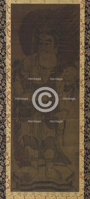 Buddhist deity: Fudo Myo 'o, Kamakura period, 1308-1388. Creator: Ryushu Shutaku.