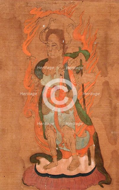 Buddhist Deity Katen, 19th century. Creator: Unknown.