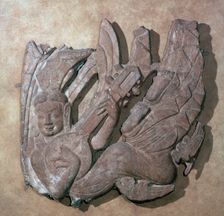Buddhist depiction of Apsara, 6th century