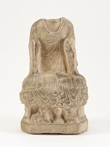 Buddhist sculpture, Northern Zhou dynasty, 557-581. Creator: Unknown