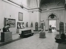 Buddhist Sculpture in The Lecture Room, (Royal Academy of Arts, International Exhibition..., 1935. Creator: Unknown