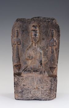 Buddhist stele, Northern Wei dynasty, dated 511. Creator: Unknown