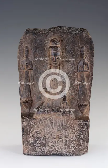 Buddhist stele, Northern Wei dynasty, dated 511. Creator: Unknown.