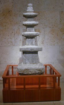 Buddhist Pagoda, Korea, late Goryeo dynasty(918-1392)-early Joseon dynasty, 14th/16th century. Creator: Unknown