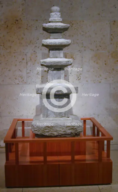 Buddhist Pagoda, Korea, late Goryeo dynasty(918-1392)-early Joseon dynasty, 14th/16th century. Creator: Unknown.
