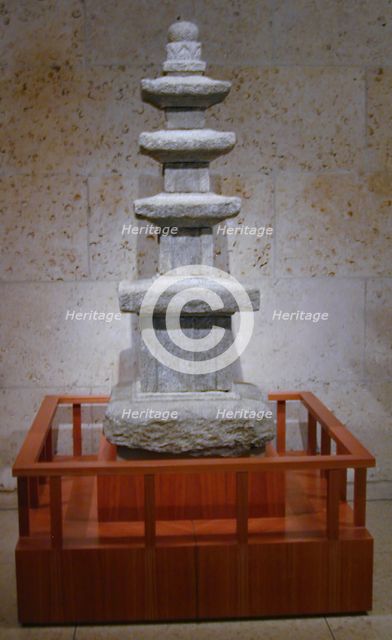 Buddhist Pagoda, Korea, late Goryeo dynasty(918-1392)-early Joseon dynasty, 14th/16th century. Creator: Unknown.