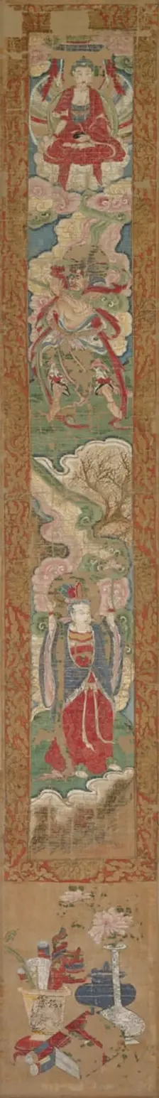 Buddhist Panel, 1300s. Creator: Unknown