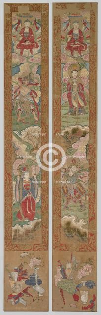 Buddhist Panel, 1300s. Creator: Unknown.