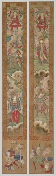 Buddhist Panel, 1300s. Creator: Unknown
