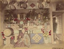 Buddhist Priest, 1870s-1890s. Creator: Kusakabe Kimbei