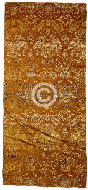 Buddhist Priest's Robe, Fragment (Kesa), late 19th century. Creator: Unknown.