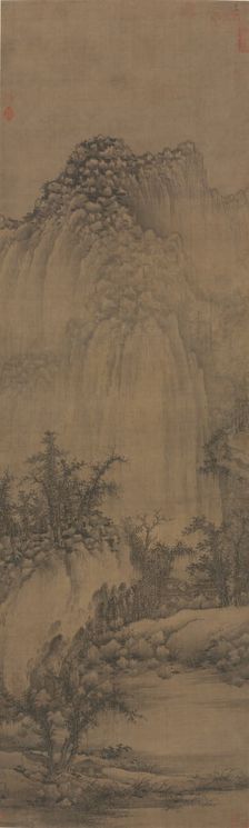 Buddhist Retreat by Stream and Mountains, 960-985. Creator: Juran (Chinese, active 960-985)