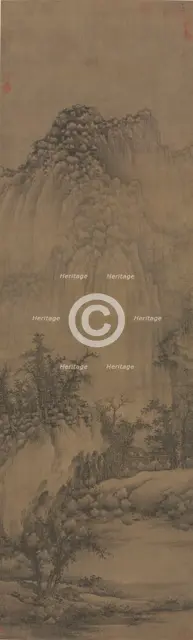 Buddhist Retreat by Stream and Mountains, 960-985. Creator: Juran (Chinese, active 960-985).