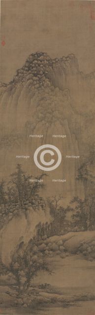 Buddhist Retreat by Stream and Mountains, 960-985. Creator: Juran (Chinese, active 960-985).