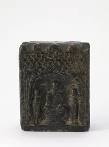 Buddhist tablet, Period of Division, 535-557. Creator: Unknown