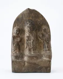 Buddhist tablet, Period of Division, Dated 536 CE. Creator: Unknown