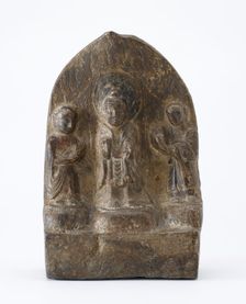 Buddhist tablet, Period of Division, Dated 536 CE. Creator: Unknown
