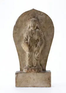 Buddhist tablet, Period of Division, Dated 574 CE. Creator: Unknown
