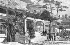 Buddhist temple at Nagasaki; A European Sojourn in Japan 1875. Creator: Unknown