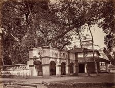 Buddhist Temple, Kalani, c. 1880. Creator: Scowen & Co. (British, active Ceylon, 1876-1895)