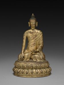 Buddhist Triumphant over Temptation, c. 1300-1320. Creator: Unknown