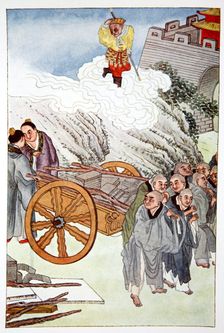 Buddhists as Slaves in Slow-Carts Country 1922. Creator: Unknown