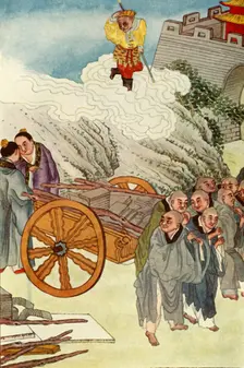 Buddhists as Slaves in Slow-Carts Country 1922. Creator: Unknown