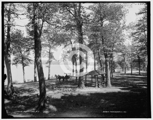 Budd's Lake, N.J., between 1890 and 1901. Creator: Unknown.
