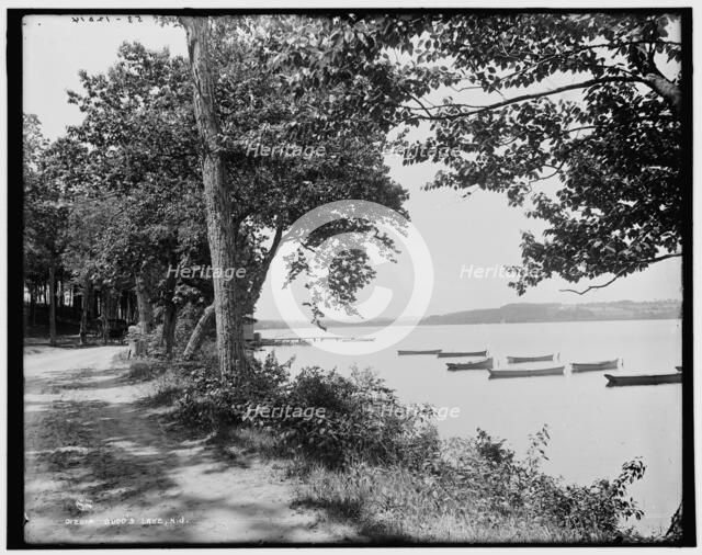 Budd's Lake, N.J., between 1890 and 1901. Creator: Unknown.
