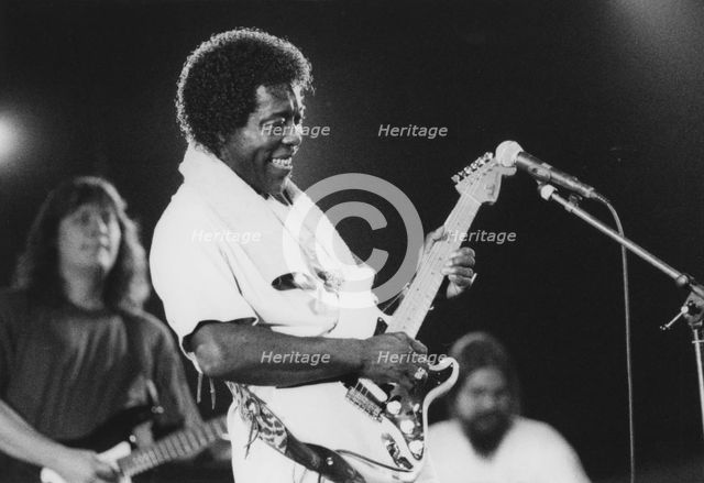 Buddy Guy, Cambridge Folk Festival, 1994. Creator: Brian Foskett.