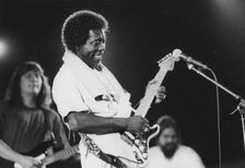Buddy Guy, Cambridge Folk Festival, 1994. Creator: Brian Foskett