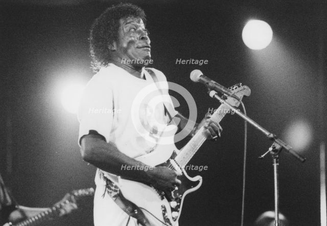 Buddy Guy, Cambridge Folk Festival, 1994. Creator: Brian Foskett.
