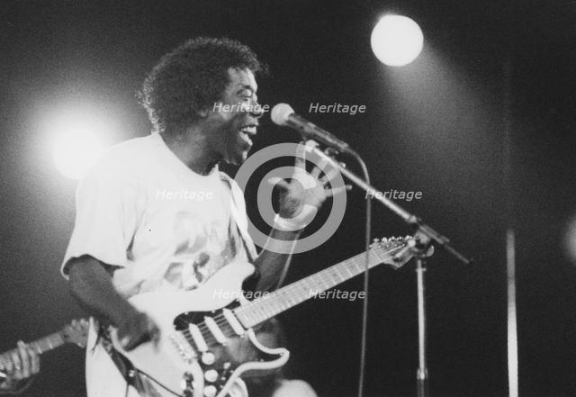 Buddy Guy, Cambridge Folk Festival, 1994. Creator: Brian Foskett.