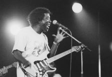 Buddy Guy, Cambridge Folk Festival, 1994. Creator: Brian Foskett